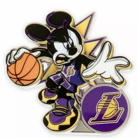 Disney Other - Disney Mickey Mouse NBA Experience Pin Los Angeles